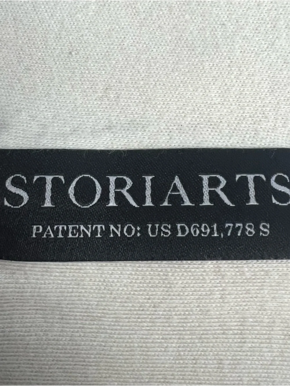 Storiarts Hamlet Shakespeare Literary Infinity Book Scarf Cream Black‎ Cotton